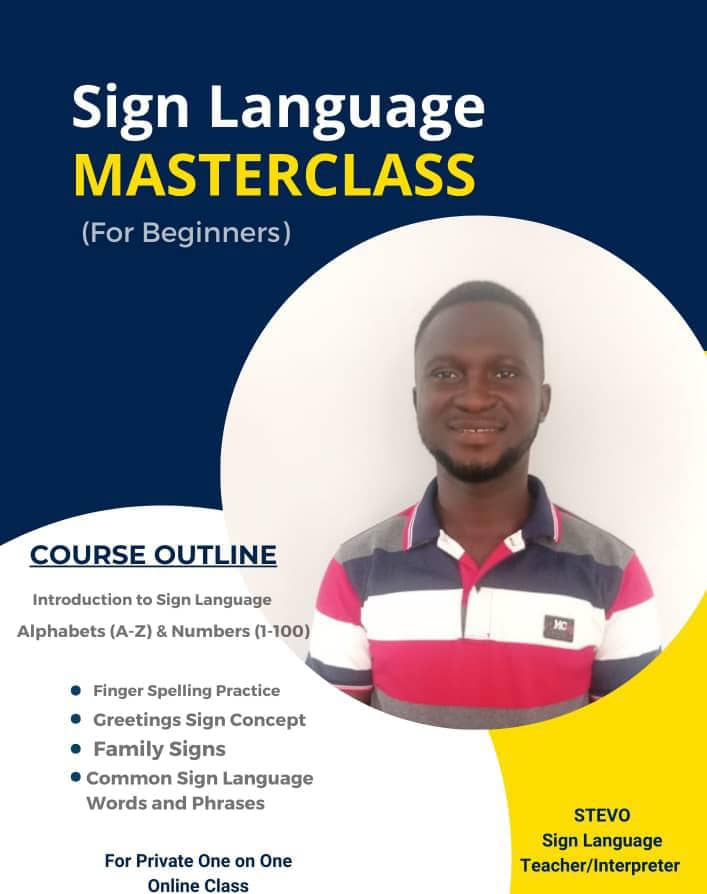 12-Day One on One Sign Language Masterclass for Beginners