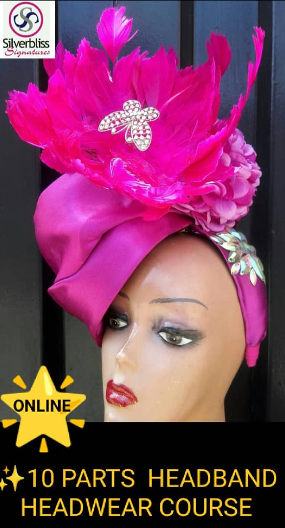 ✨10 PARTS ONLINE HEADBAND -HEADWEAR COURSE 90% DISCOUNT OFFER LIMITED TIME OFFER