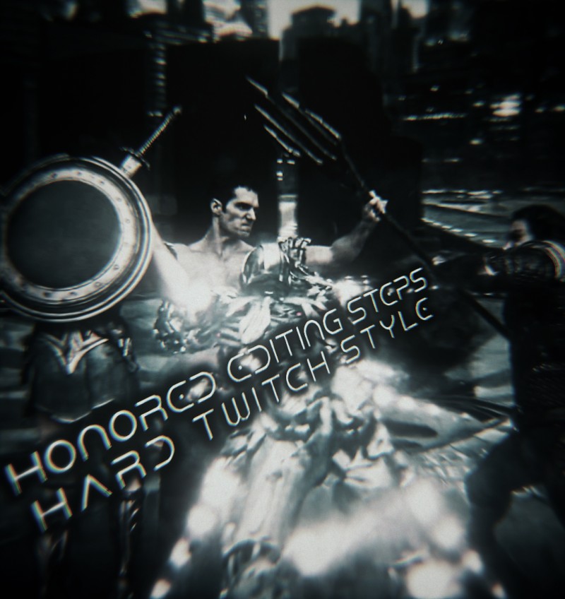 Honored's editing steps