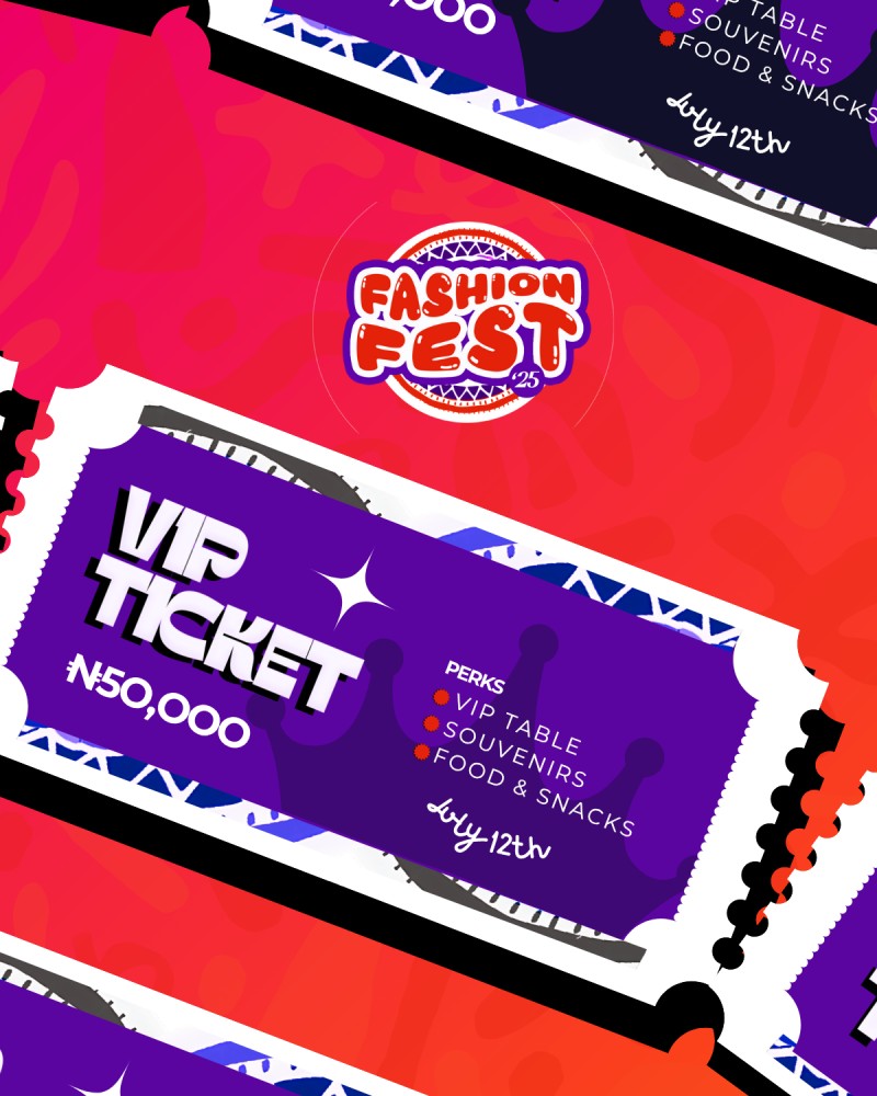 Fashion Fest 2025 VIP Ticket