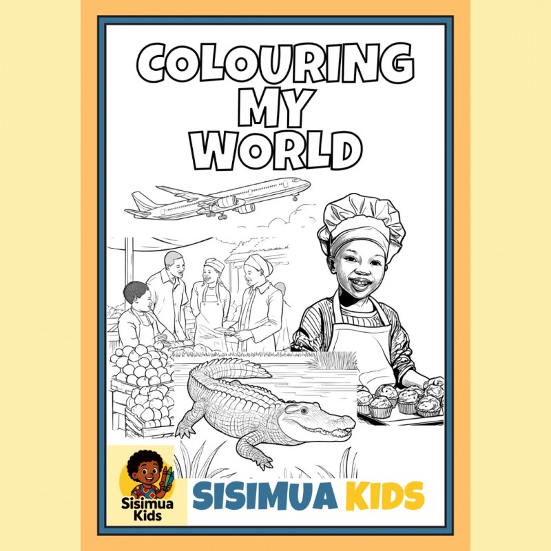 Colouring My World - Kids Colouring Book