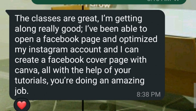 Customer review 1