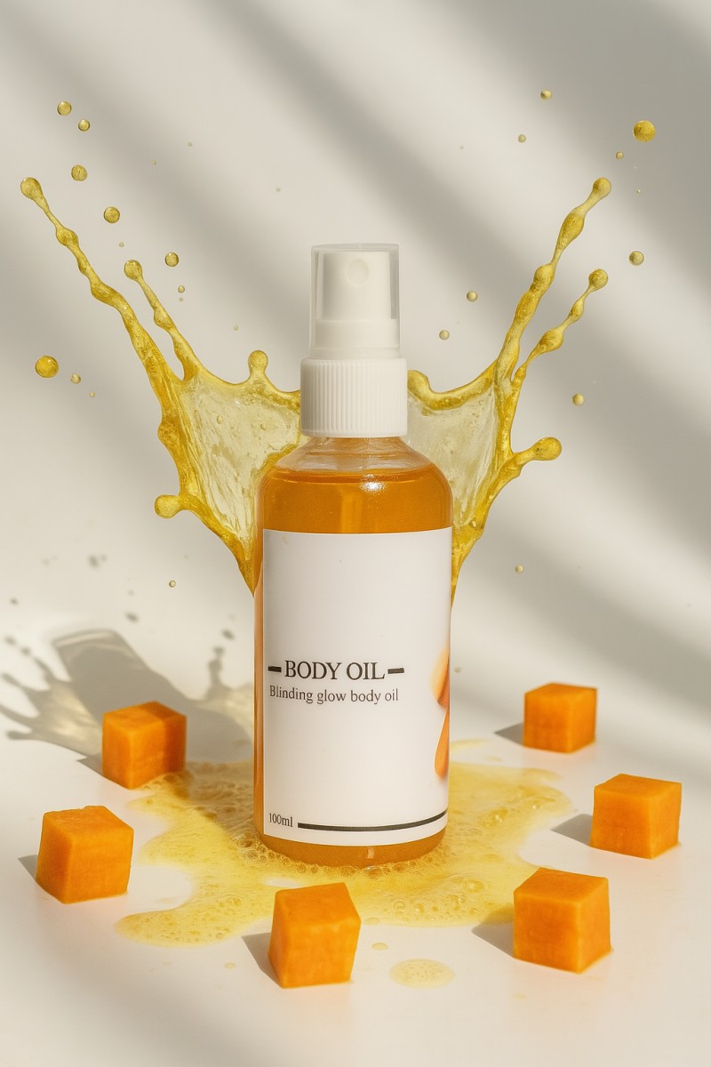 Blinding Glow Body Oil (small size :100ml)