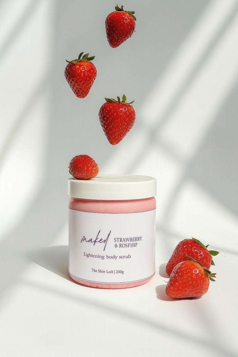 Naked Grace Lightening Body Scrub (Small size: 250g)