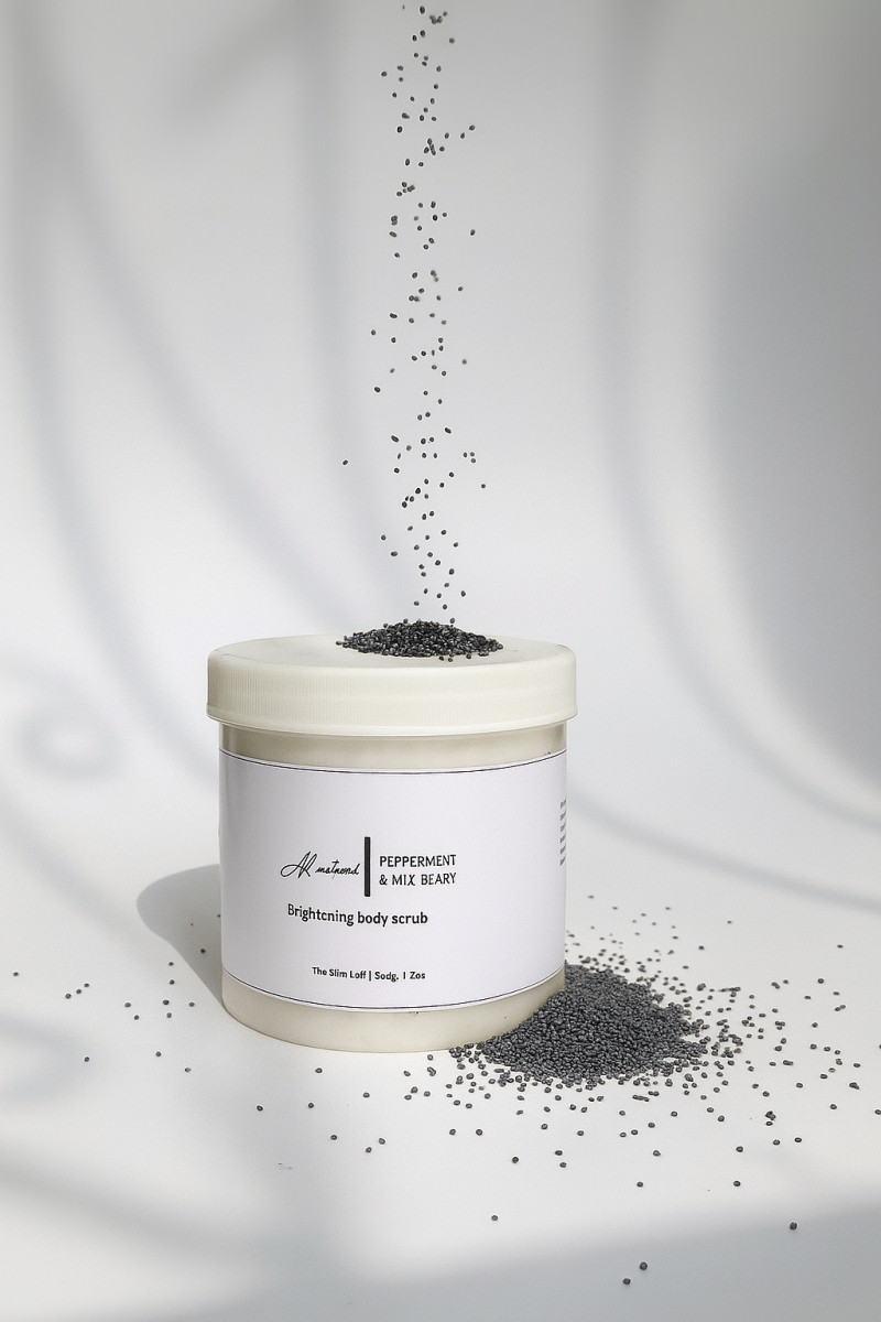 Peppermint Brightening Body Scrub (Big size: 500g)