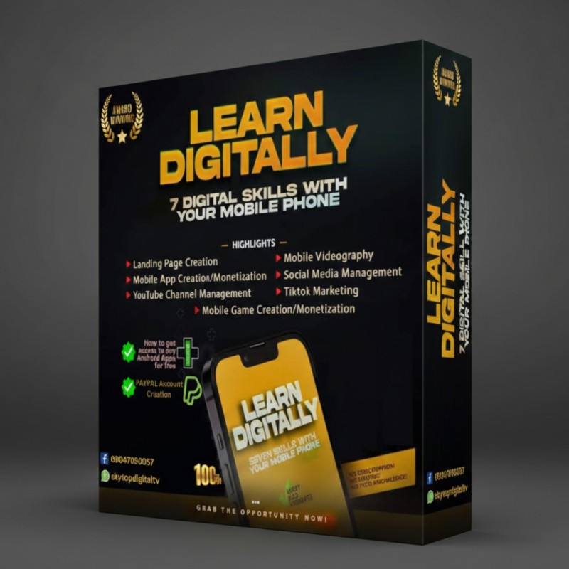 Buy Digital Skills You Can Learn With Your Phone by SkyTop Digital ...