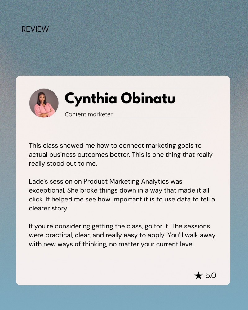 Customer review 3