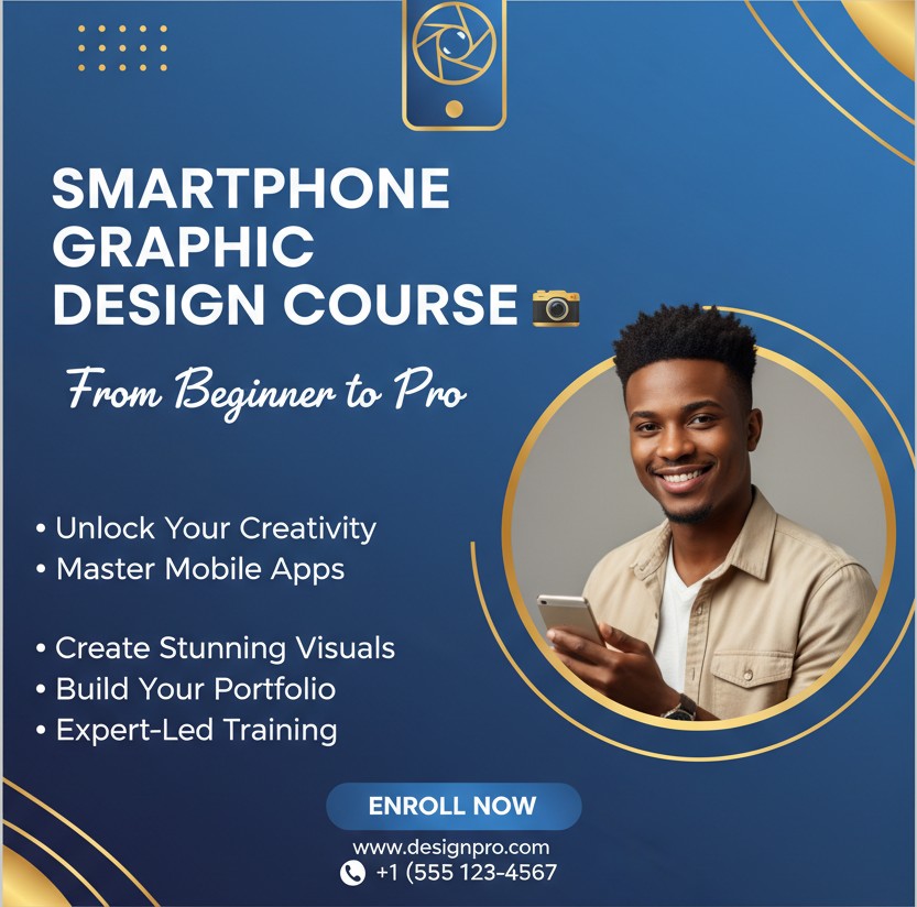 SMARTPHONE GRAPHIC DESIGN COURSE 📸