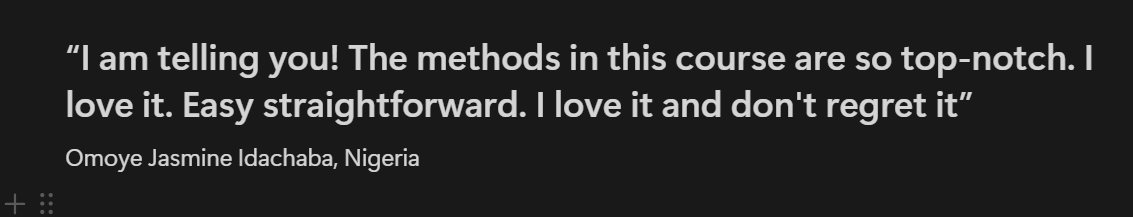 Customer review 1