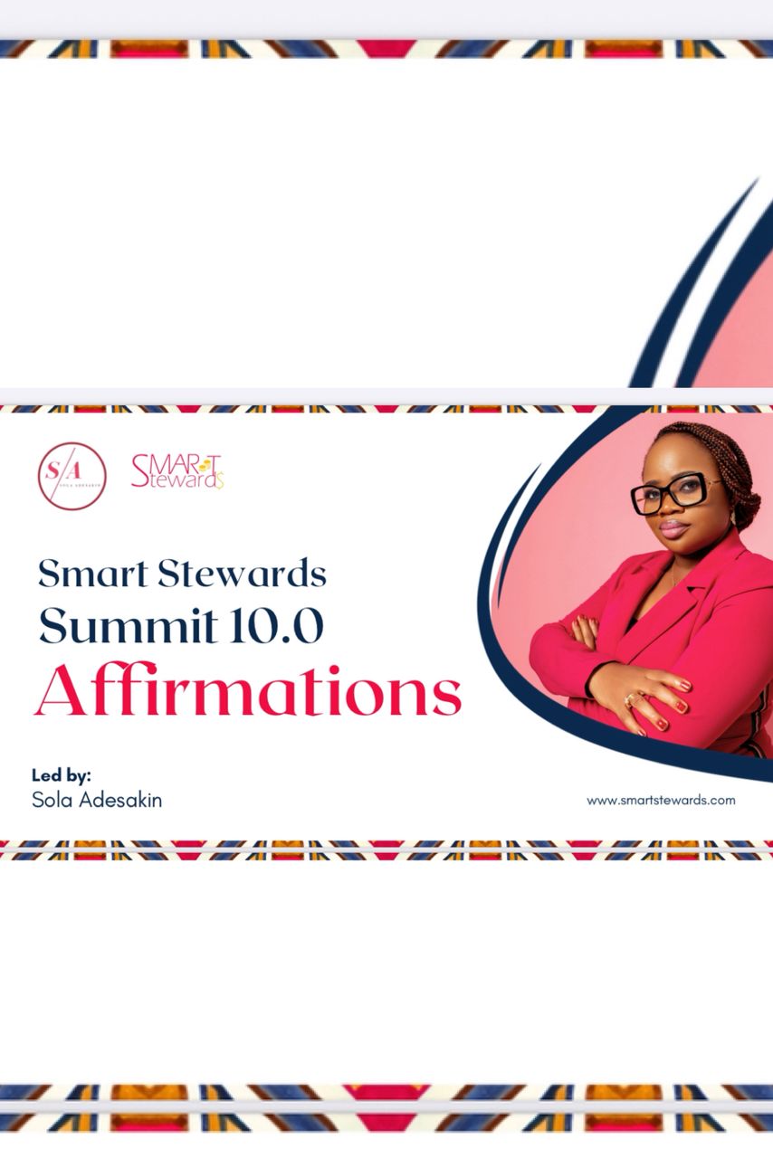 Smart Stewards Summit TENacity Affirmations Guide (Free Download)