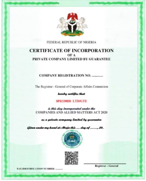 CAC BUSINESS REGISTRATION COURSE