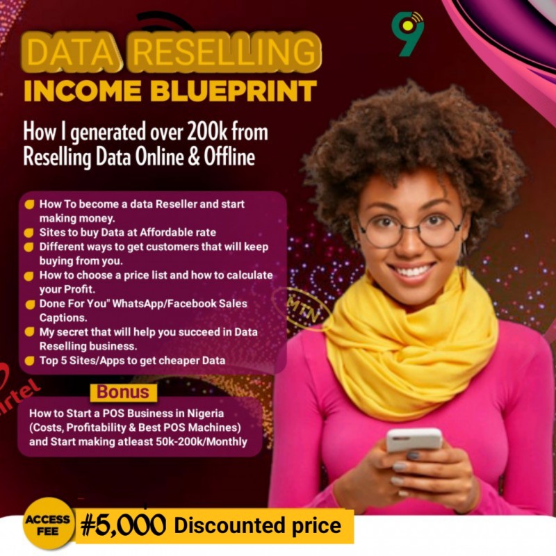 DATA RESELLING INCOME BLUEPRINT