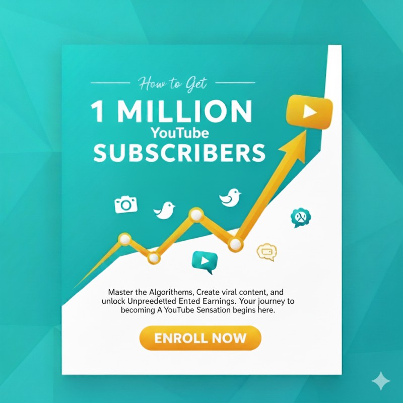 HOW TO GET 1 MILLION YOUTUBE SUBSCRIBERS