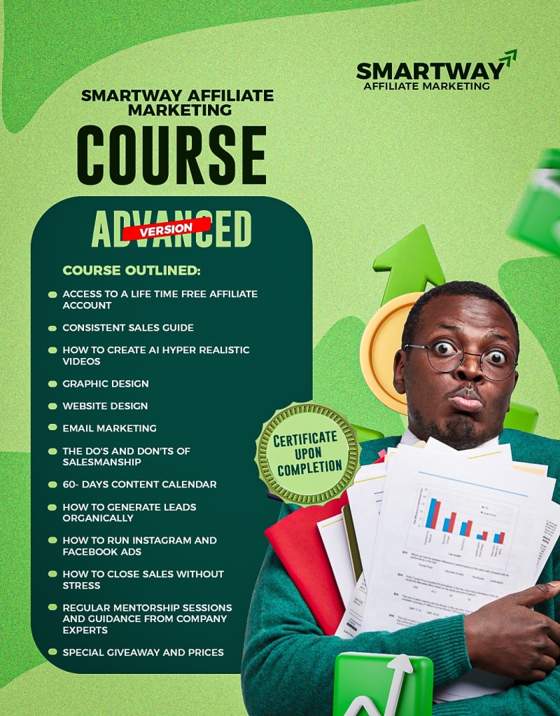 SMARTWAY AFFILIATE MARKETING COURSE