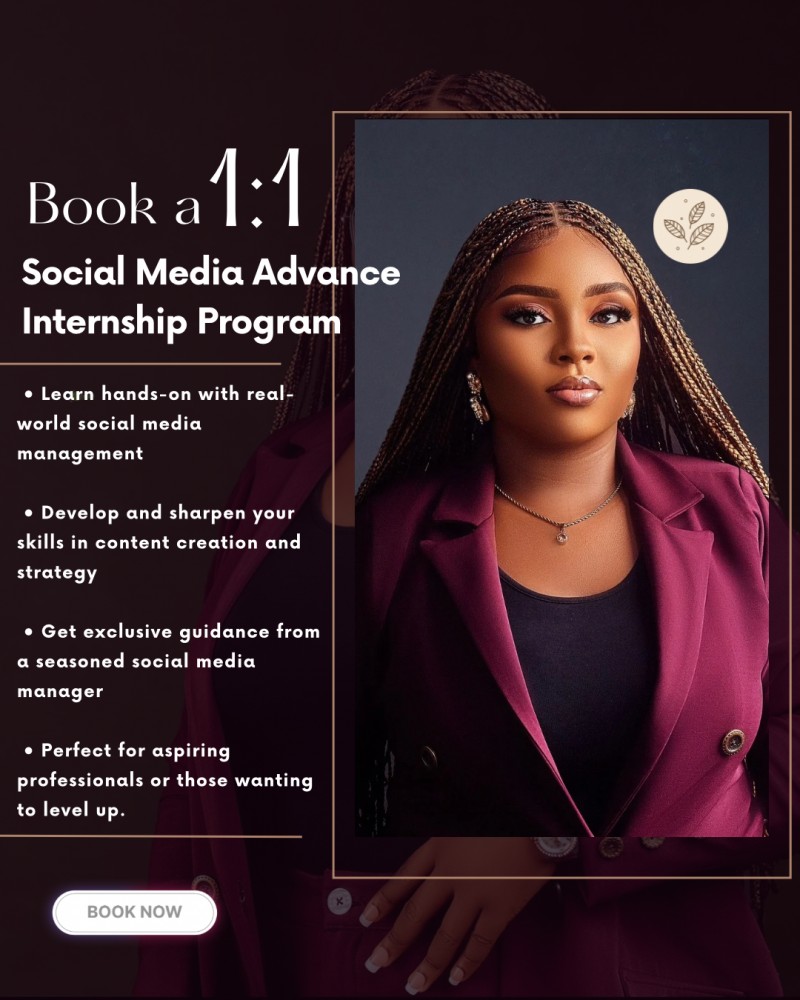 Social Media Management Advanced Internship Program: 6 Weeks to Real-World Expertise.