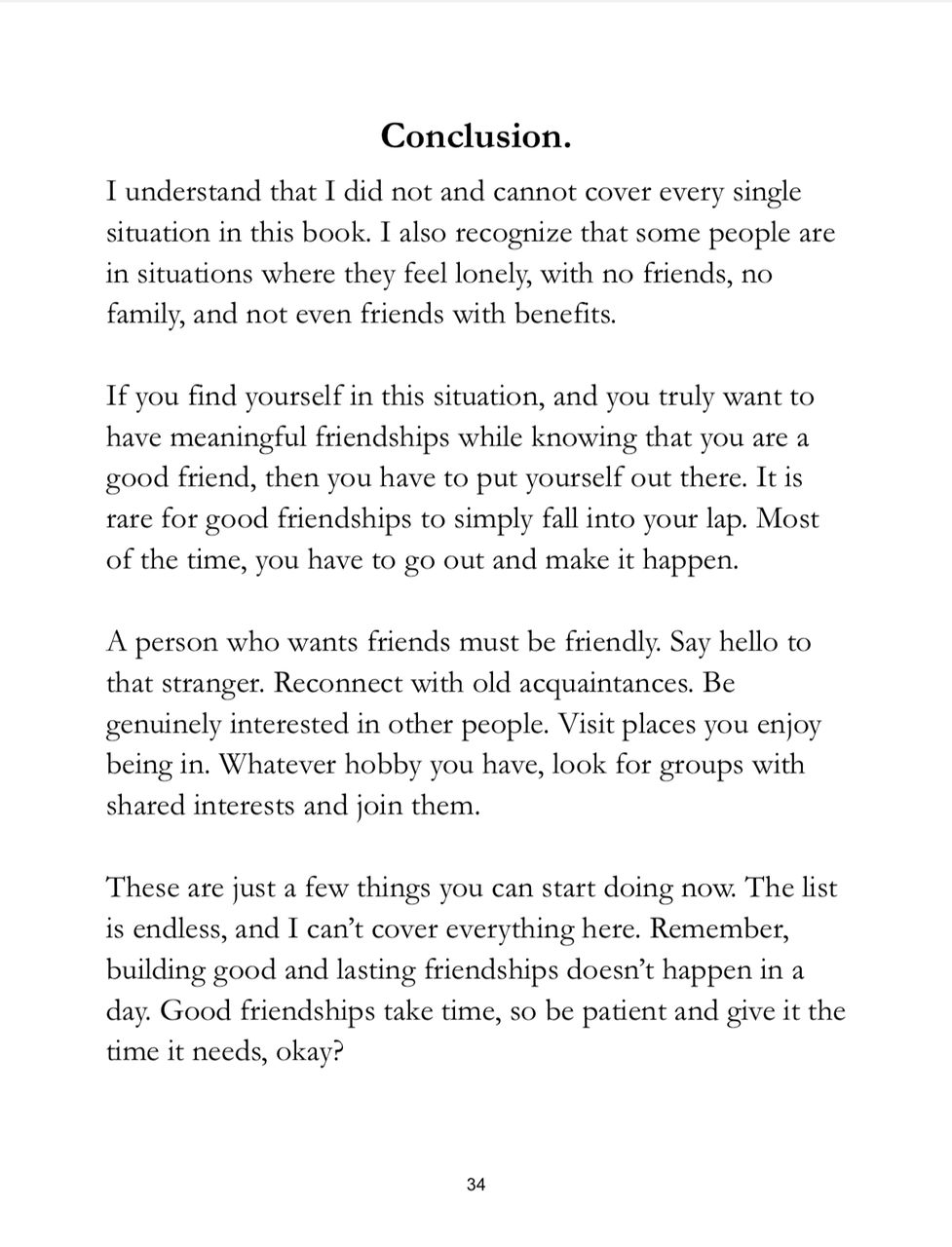 The Friendless Friend