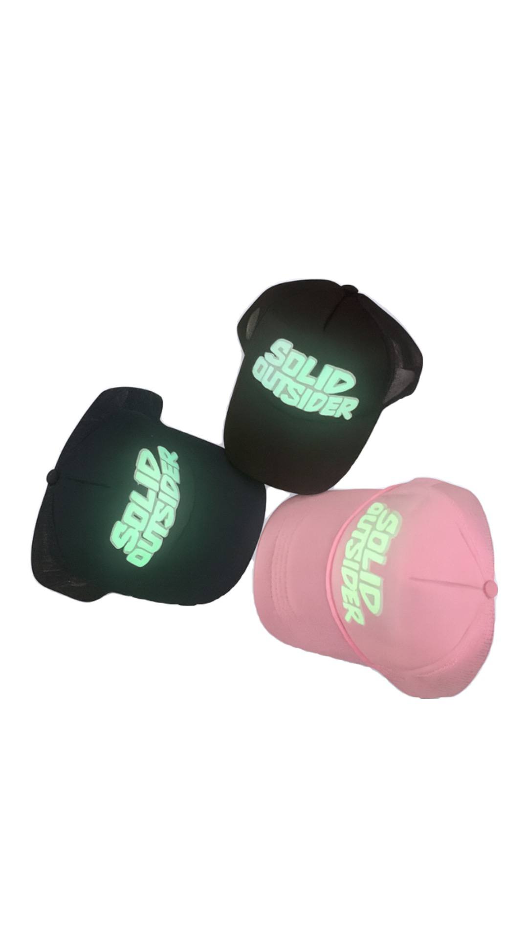 ⭐ Solid Outsider Glow Trucker Cap