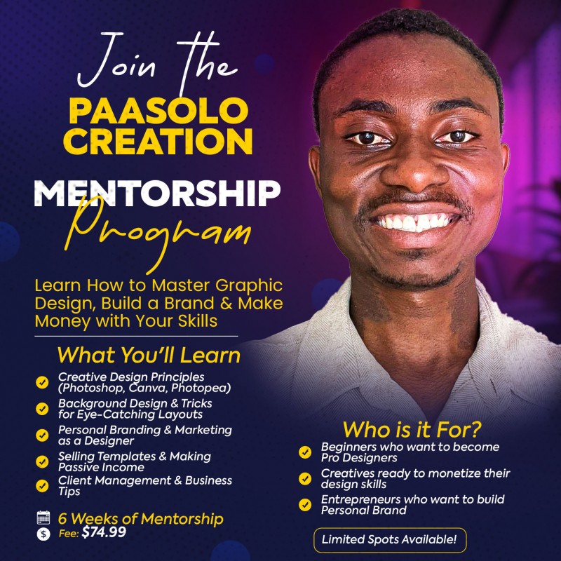 From Idea to Impact: Graphic Design Mentorship