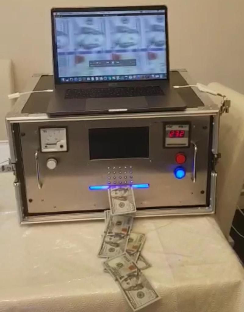 3D LASER CLEANING MACHINE