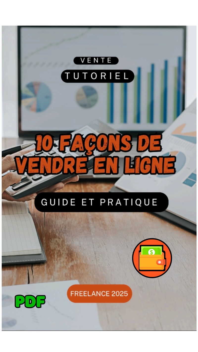 10 FAÇONS DE VENDRE EN LIGNE