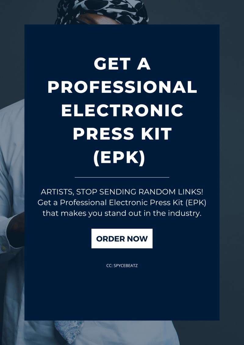 Professional EPK (Electronic Press Kit) Design for Artists