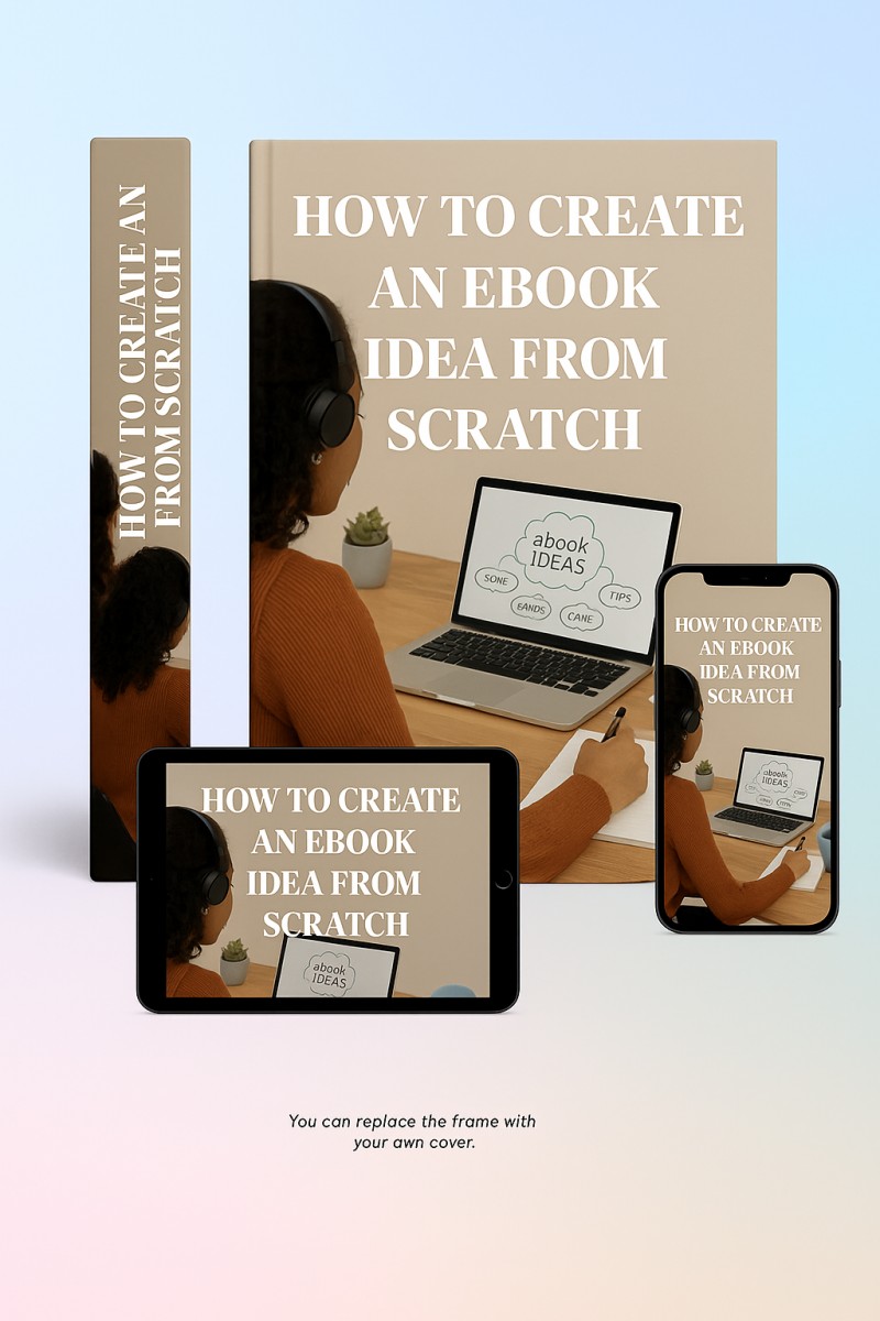 HOW TO CREATE AN EBOOK IDEA FROM SCRATCH!