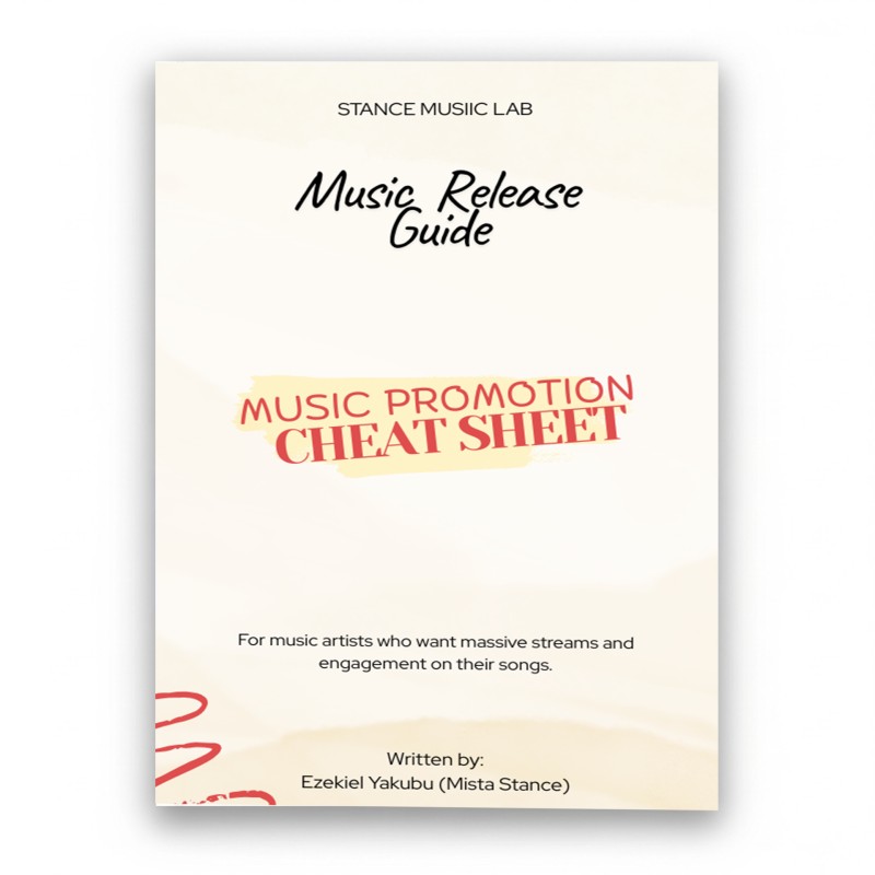 Music Promotion Cheat Sheet for Music Artists