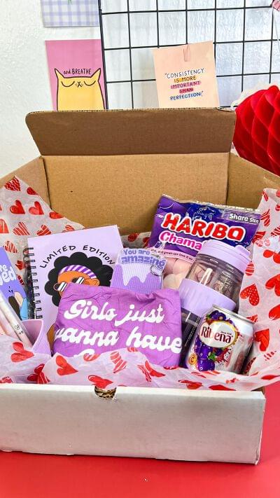Purple Mushy Box