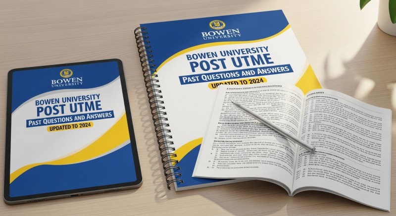 Bowen University Post UTME Past Questions and Answers PDF (Updated to 2024)