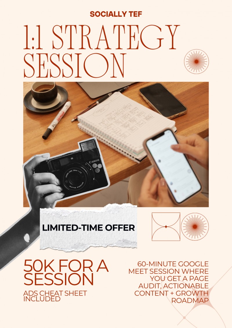1 on 1 Strategy Session (1 Hour)