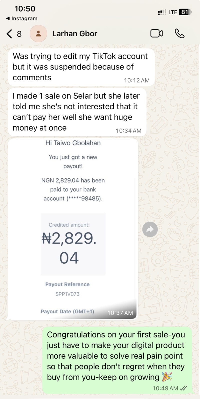 Customer review 3