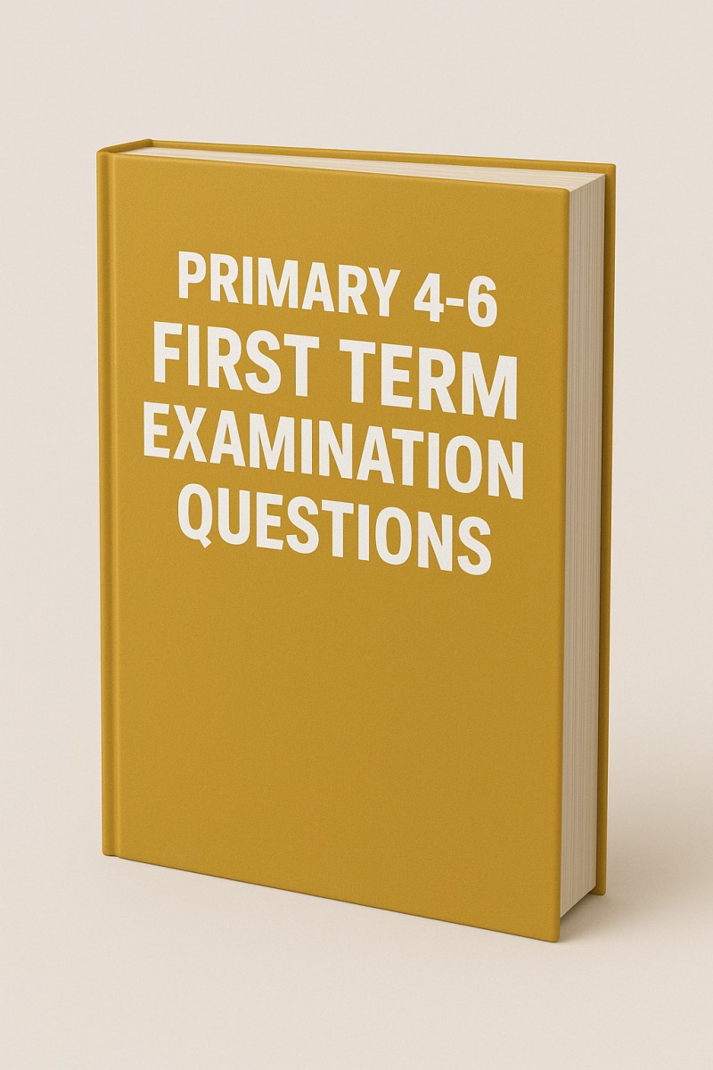 BASIC 4-6 FIRST TERM EXAMINATION QUESTIONS
