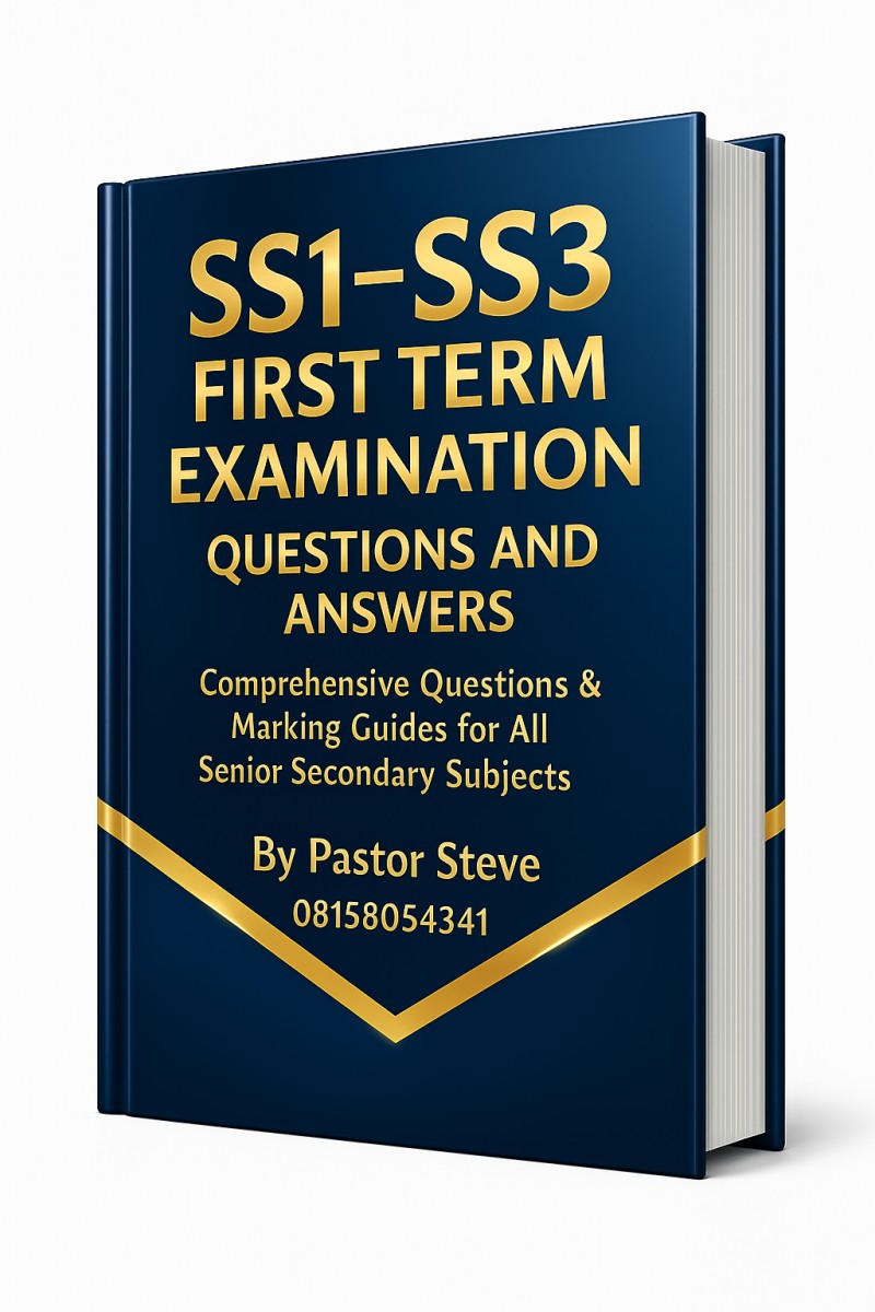 SS 1-3 FIRST TERM EXAM QUESTIONS