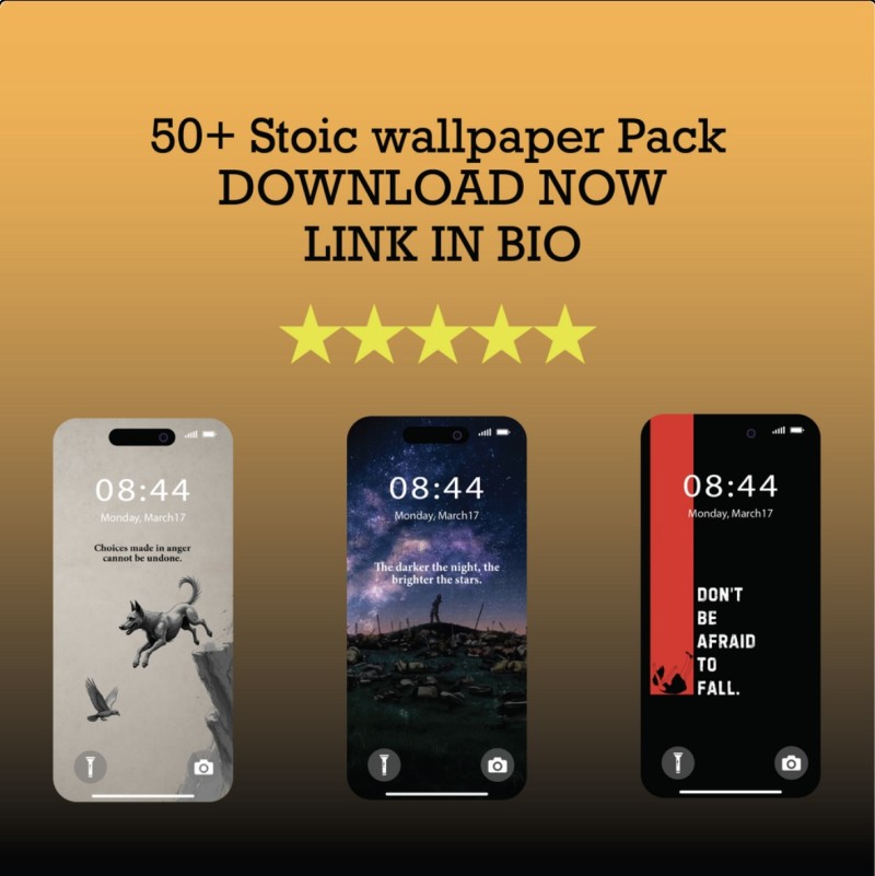 50+ Stoic Wallpaper Pack