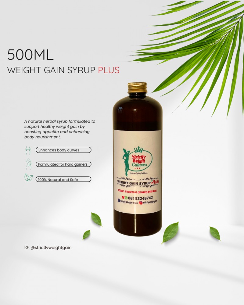 Weight Gain Syrup PLUS 500ml