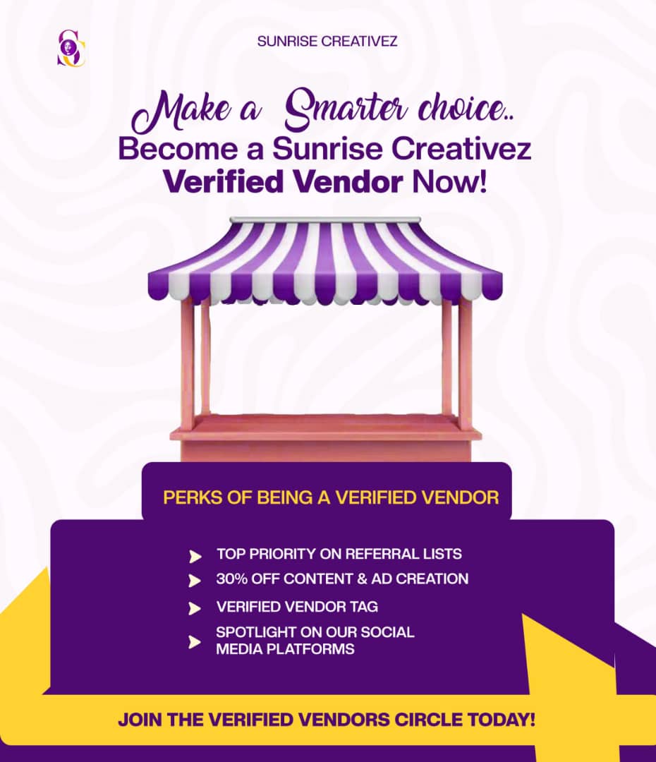 Sunrise Creativez Verified Vendors/Creatives Community