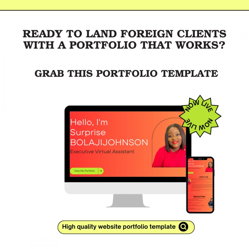 Portfolio Template