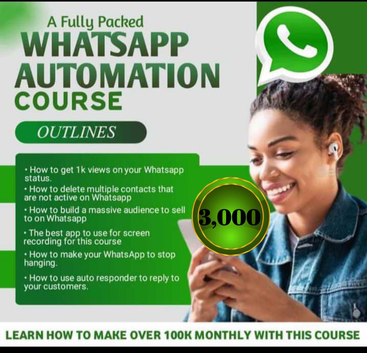 WhatsApp Automation course