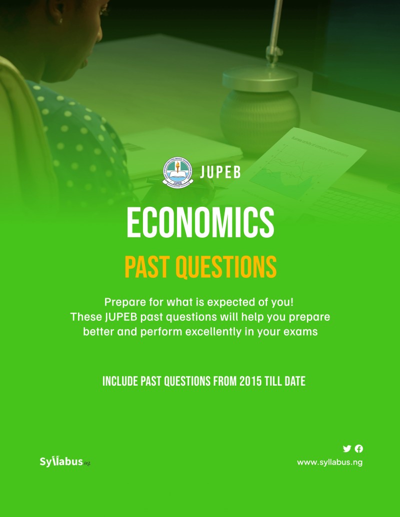 JUPEB Economics Past Questions