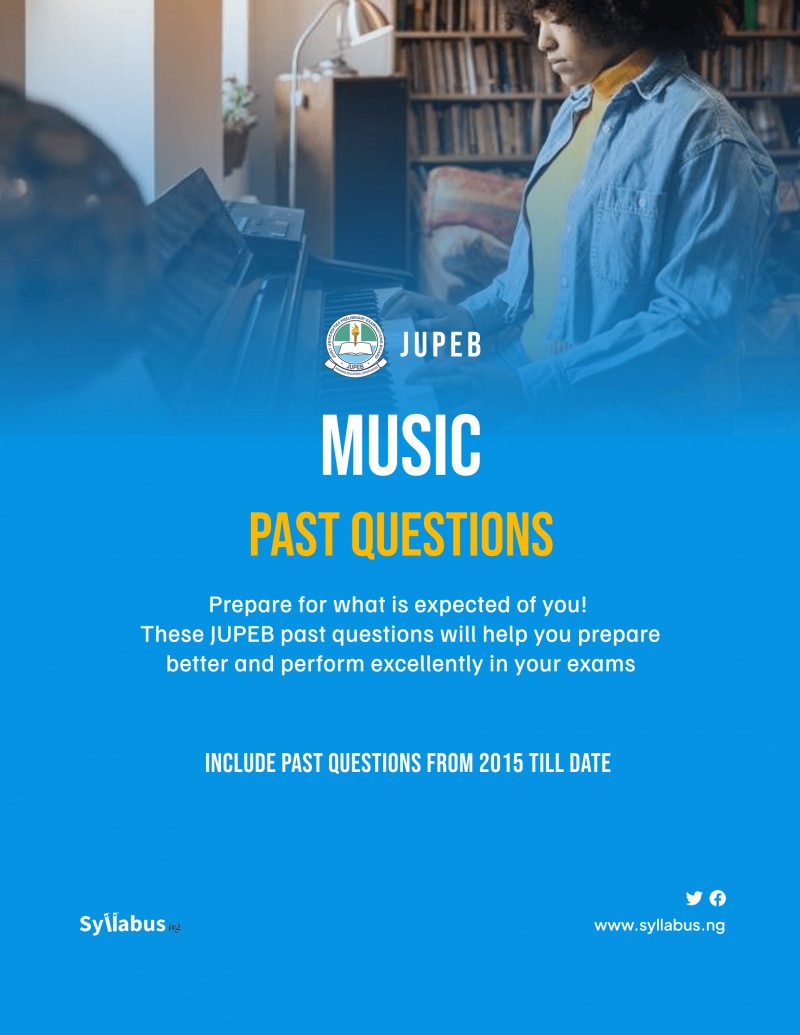 JUPEB Music Past Questions