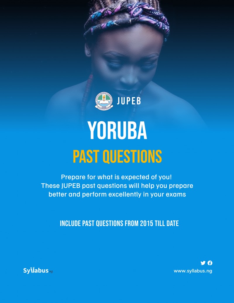 JUPEB Yoruba Past Question