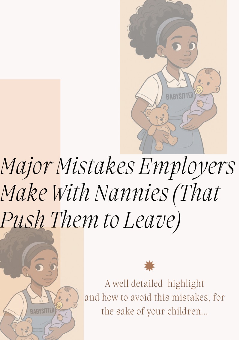 Before You Lose Another Nanny