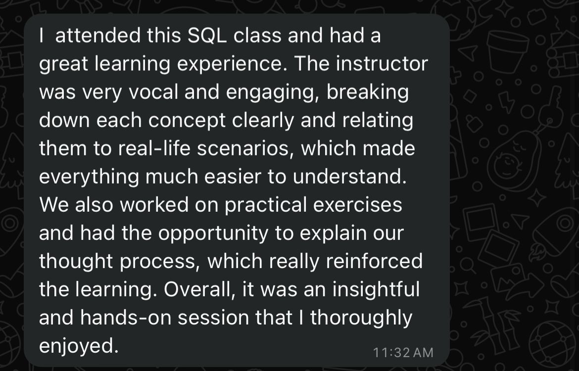 Customer review 1