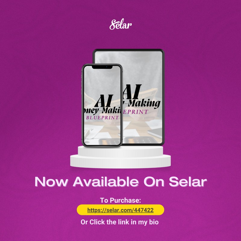 Buy AI Money-Making Blueprint (Standard Plan) by Taiwo Adewoye on Selar