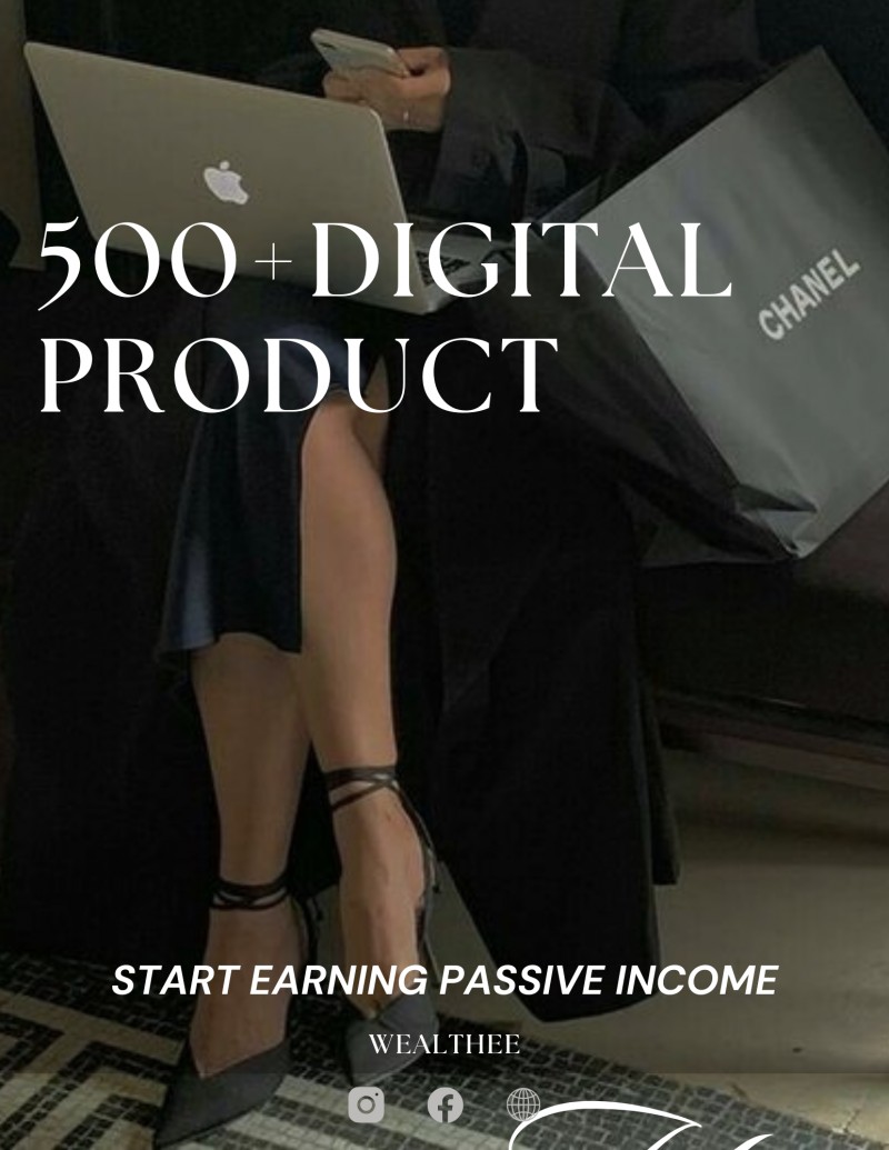 500 digital products to sell online