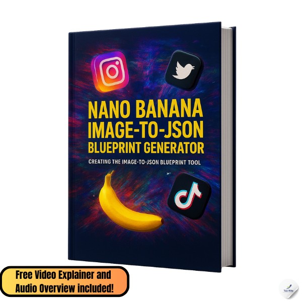 Nano Banana Image-to-JSON Blueprint Generator: Gem Creation Guide