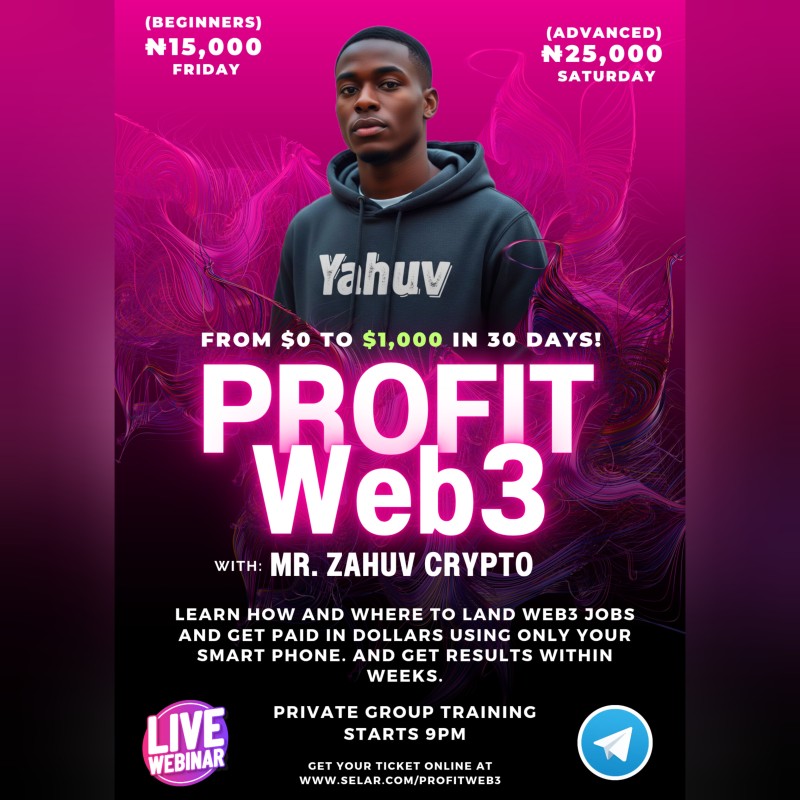 PROFIT WEB3 — With Mr. Zahuv Crypto