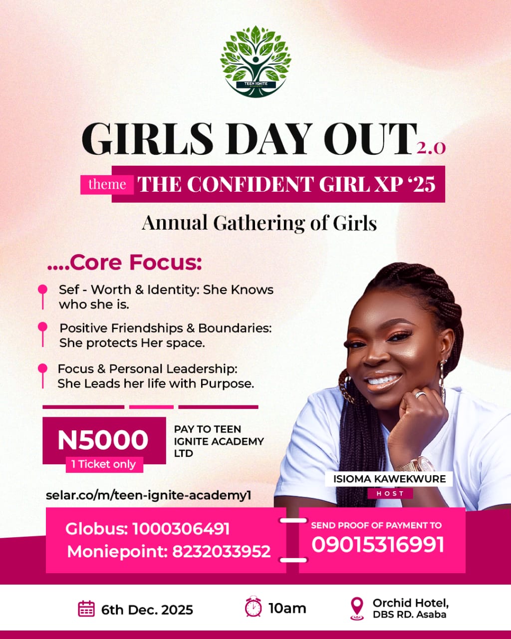 Buy GIRLS DAY OUT 2.0 (PHYSICAL) by Teen Ignite Academy on Selar