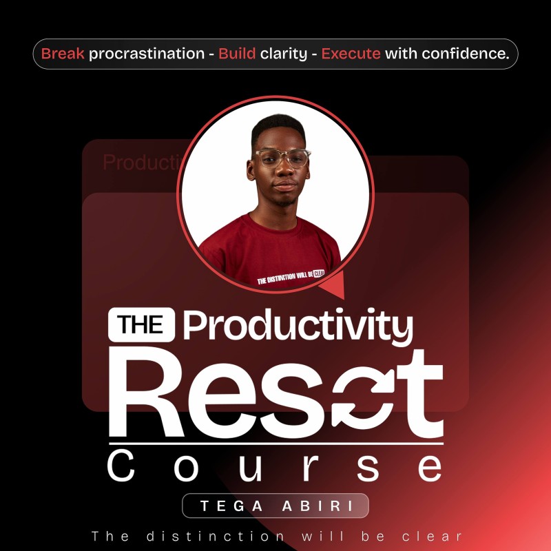 THE PRODUCTIVITY RESET COURSE