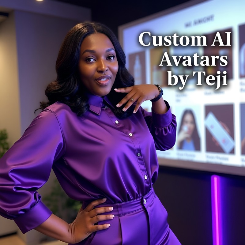 Custom AI Avatars by Teji – Build Your Digital Twin